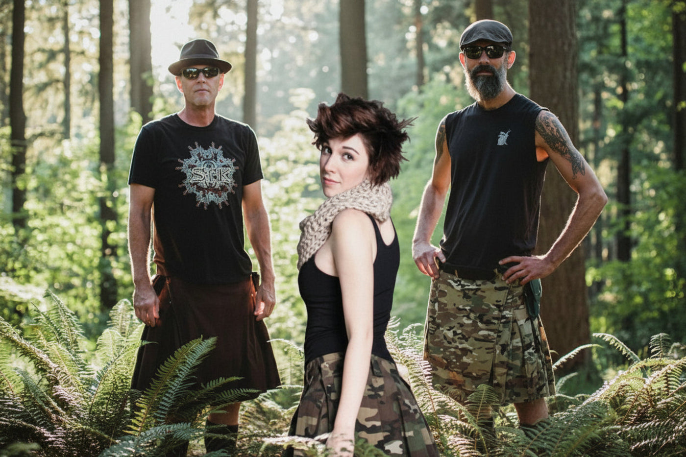 Portland's own utility StumpTown Kilts