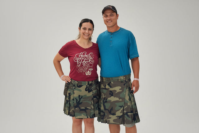 CAMO STUMPTOWN KILTS