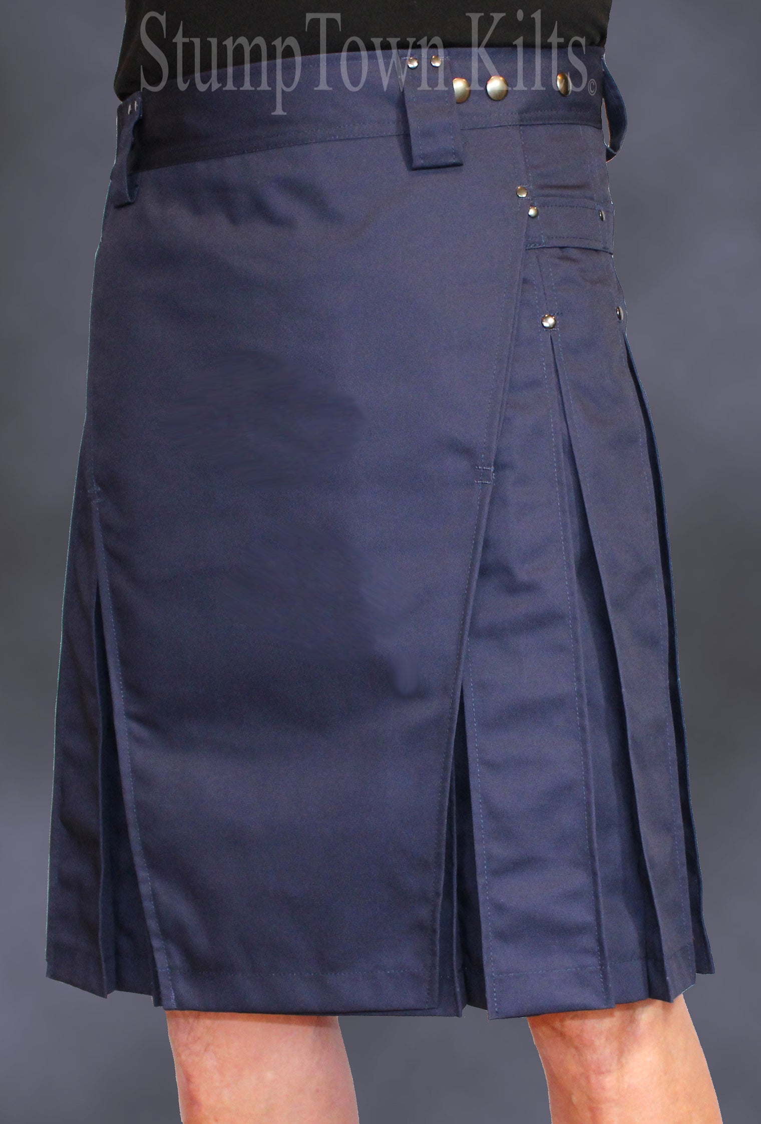 Close Out Navy Blue Men's Kilt 