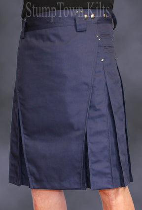 Close Out Navy Blue Men's Kilt 