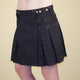 black kilt for women 15 inches long