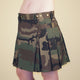 camo kilt for women 17 inches in length