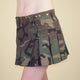 women's camouflage 13 inch mini kilt