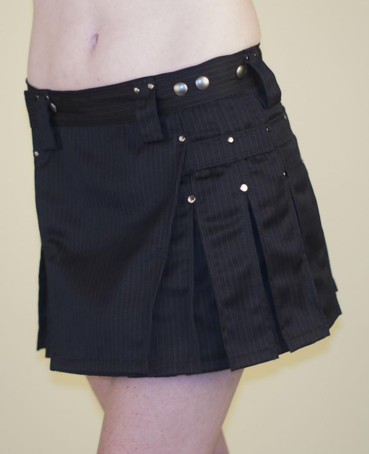 The StumpTown Pinstripe MiniKilt – StumpTown Kilts