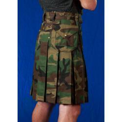 Men's Camo Kilts