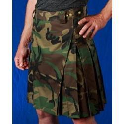 Men's Camo Kilts