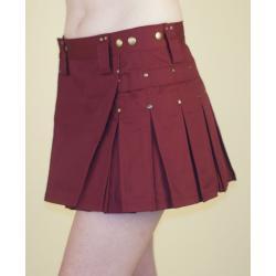 Burgundy MiniKilt