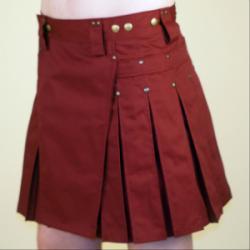 StumpTown Kilts Burgundy Kilts for Women
