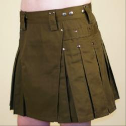 StumpTown Kilts Women's Olive Kilts